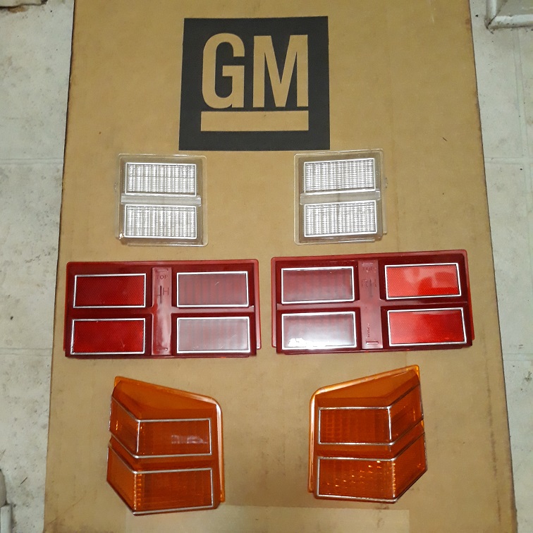 1979-1980 Monte Carlo European Style tail light lens set