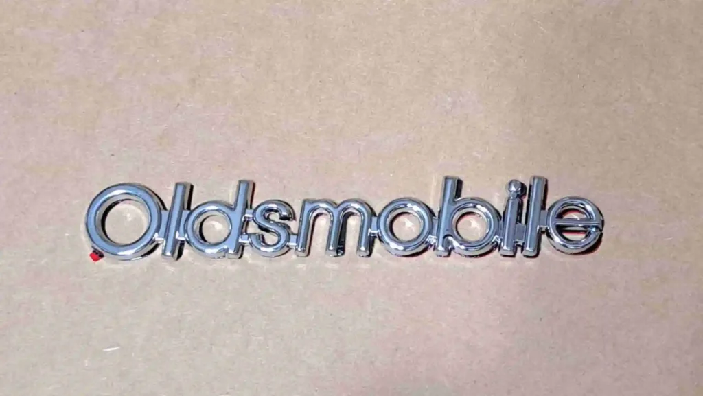 1986-1988 Cutlass Header Panel Oldsmobile Emblem