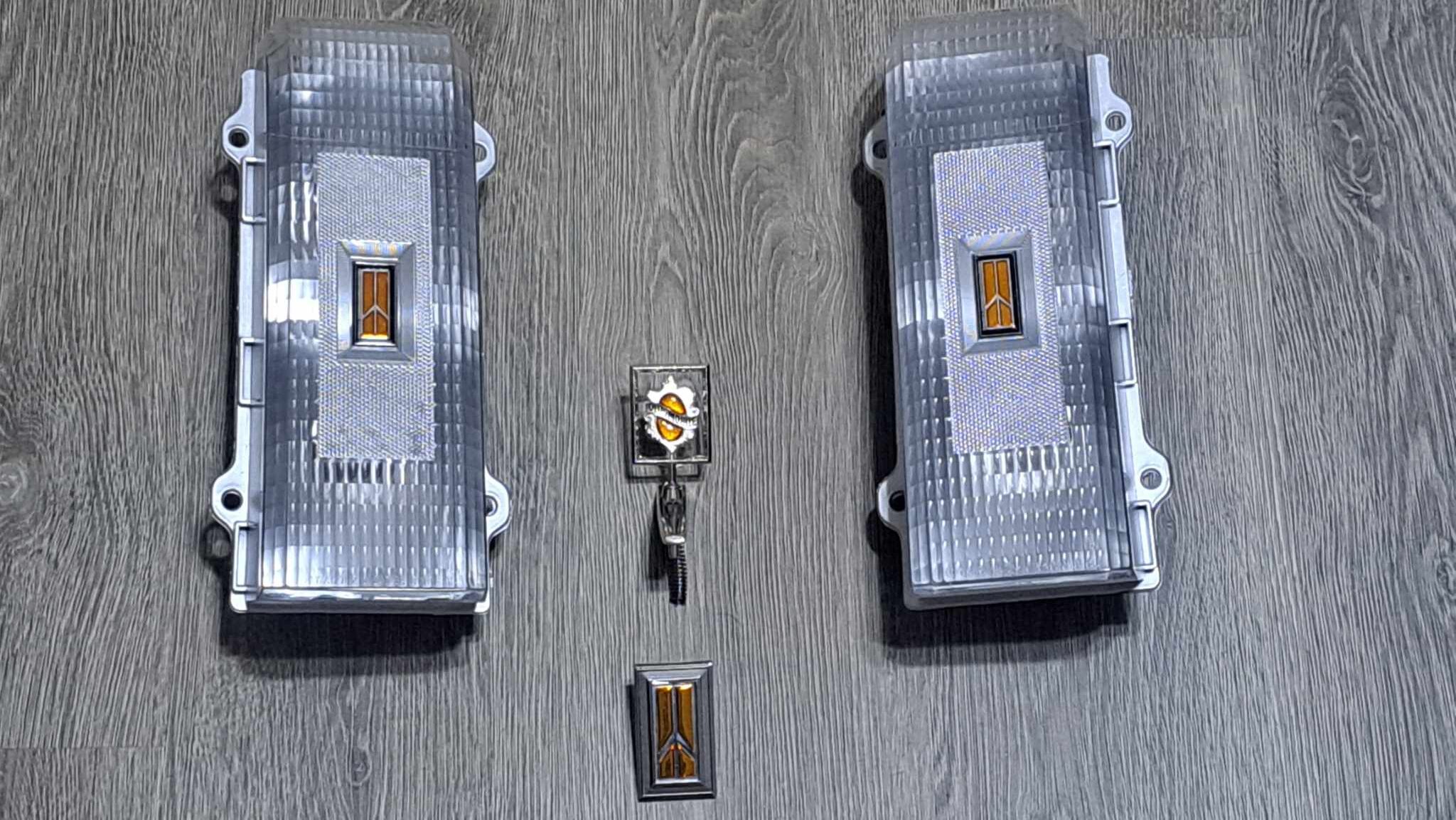 1986-1988 custom clear cutlass tail lights