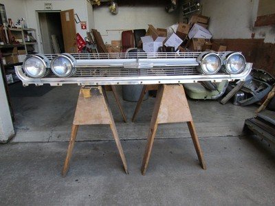 1964 Oldsmobile Dynamic 88 grille and lower valance assembly