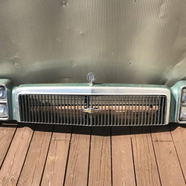 1976-1977 chevelle el camino malibu front header grille trim brackets gm
