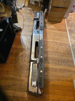 1987-1988 oldsmobile cutlass supreme euro front bumper steel oem