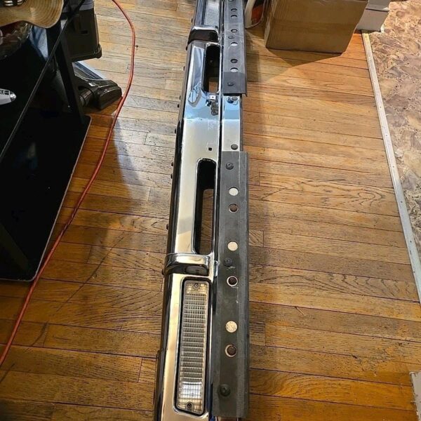 1987-1988 oldsmobile cutlass supreme euro front bumper steel oem