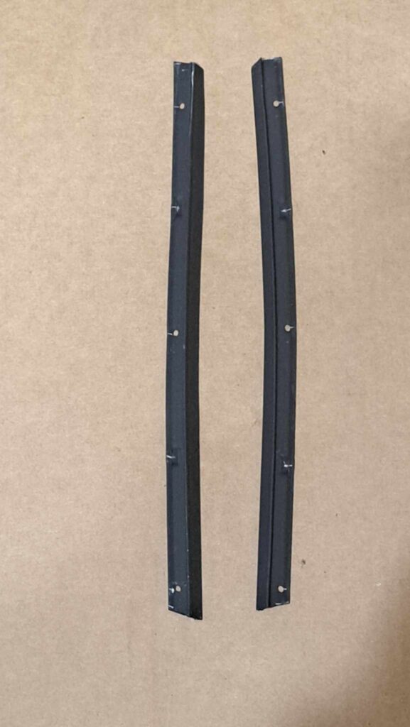 Quarter Window Vertical Seal Set for 1978-1980 Monte Carlo