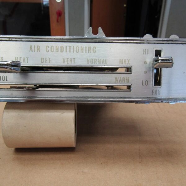 1970-1972 Oldsmobile Cutlass A/C heater controls