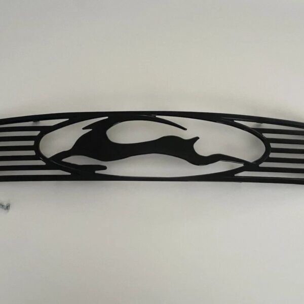 1991-1996 chevy caprice impala ss billet aluminum circle deer grill insert black