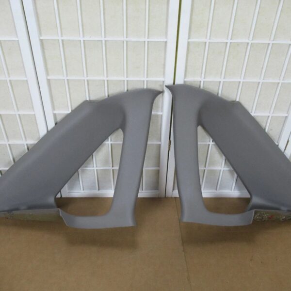 1994-1996 Chevy Impala SS rear quarter window molding trim gray