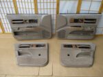 1991-1996 roadmaster caprice impala tan cloth 4dr interior power door panel set