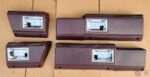1977-1990 chevrolet caprice impala pontiac parisienne 4dr armrest base pad set