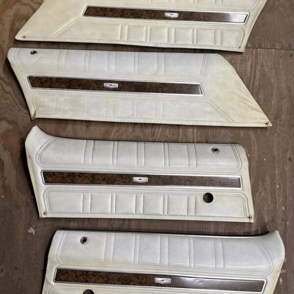 1971-1976 chevrolet impala caprice 4 door upper door panels