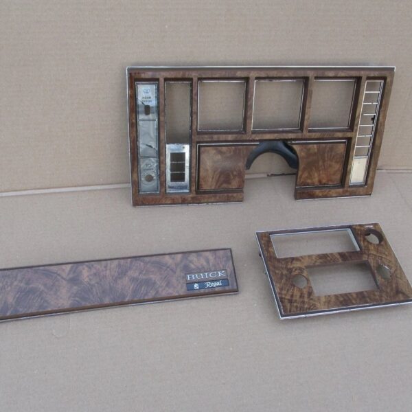 1978 1979 1980 1981 1982 buick regal dash pad panel trim bezel panels wood grain