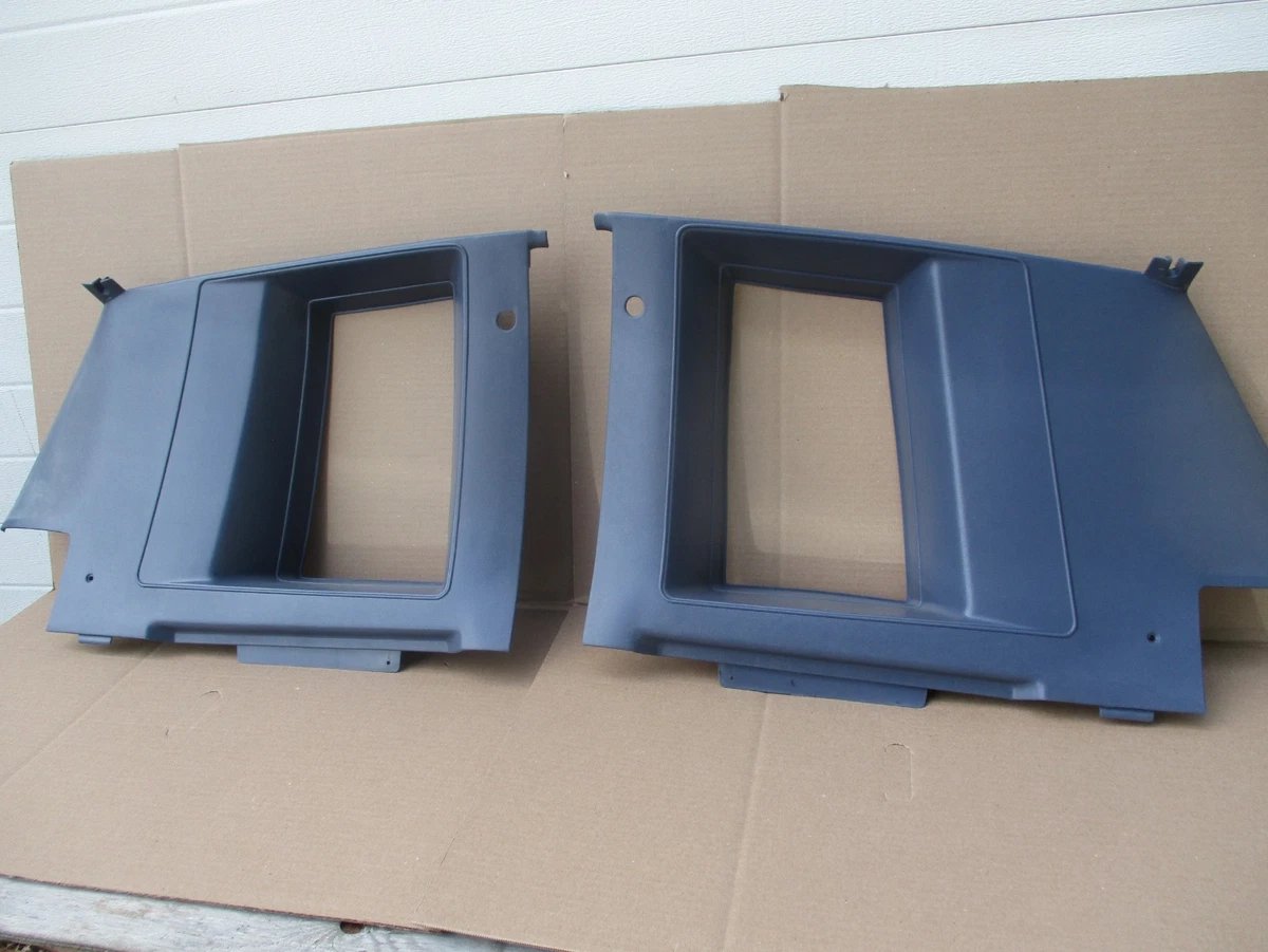 1984-1987 buick regal rear interior seat trim upper panels