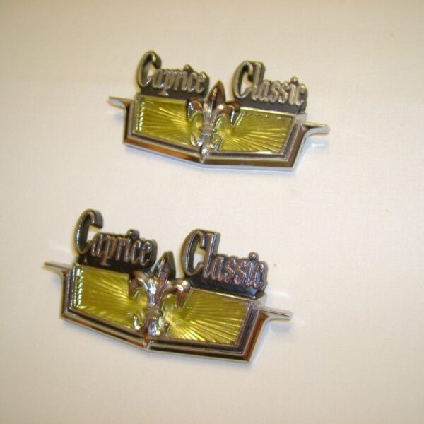 sail panel emblem for 1973-1974 caprice