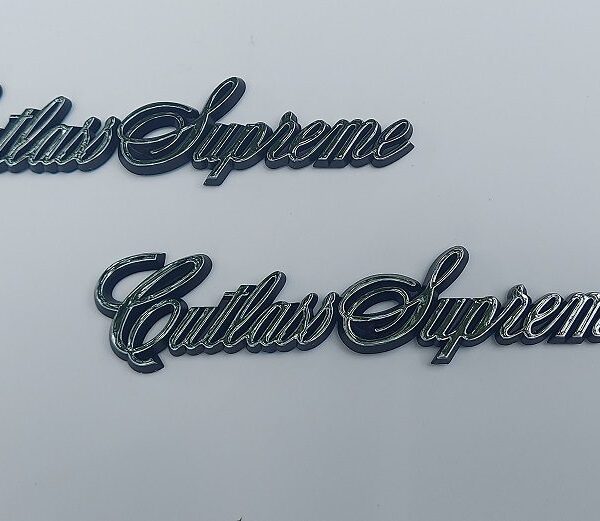 sail panel emblem set for 1978-1988 cutlass supreme