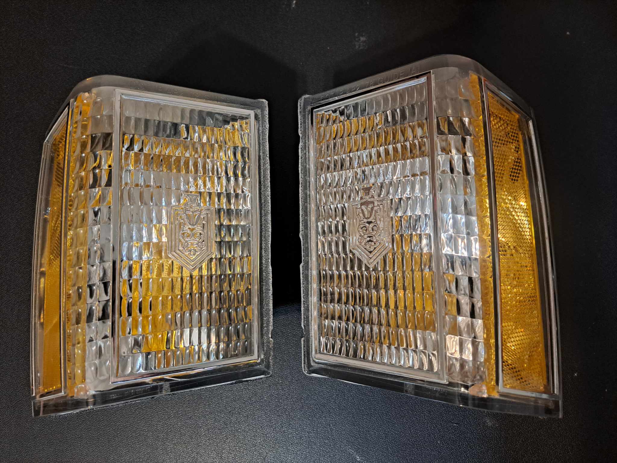 1978 Monte Carlo front signal light set OEM American