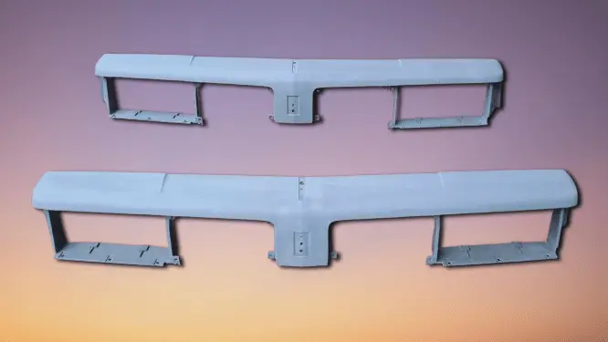 1986-1988 Cutlass Supreme Euro bare header panel 1986-1988 Cutlass Supreme Euro bare header panel