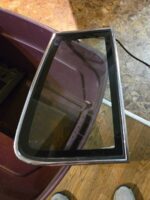 1981-1988 Oldsmobile Cutlass Supreme Salon rear quarter window glass passenger side
