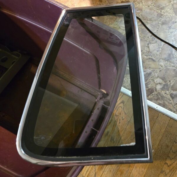 1981-1988 Oldsmobile Cutlass Supreme Salon rear quarter window glass passenger side