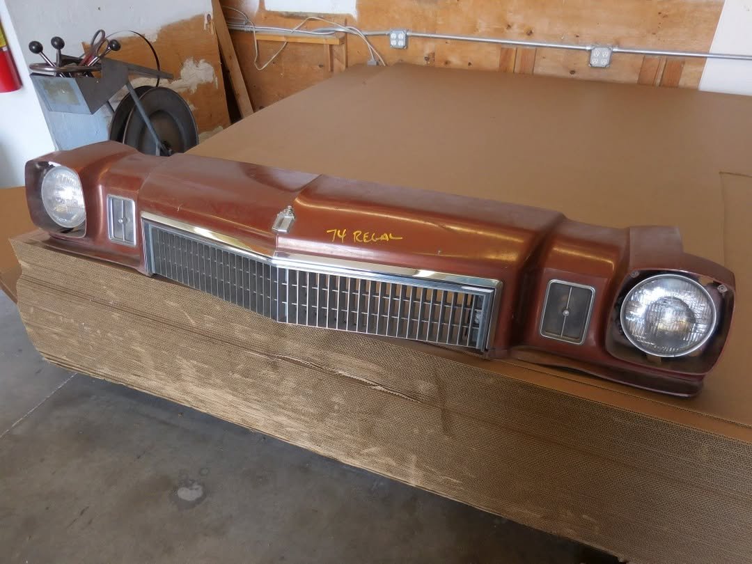 1974 Buick Regal complete header panel assembly 1974 Buick Regal complete header panel assembly