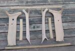 1973-1980 chevy truck pillar headliner trim set