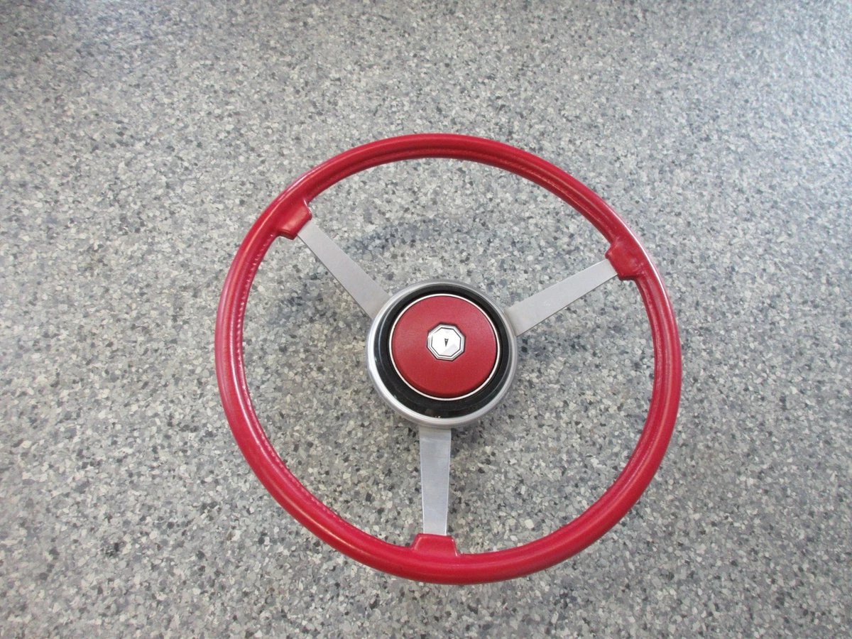 1978-1987 Pontiac LeMans red sport steering wheel
