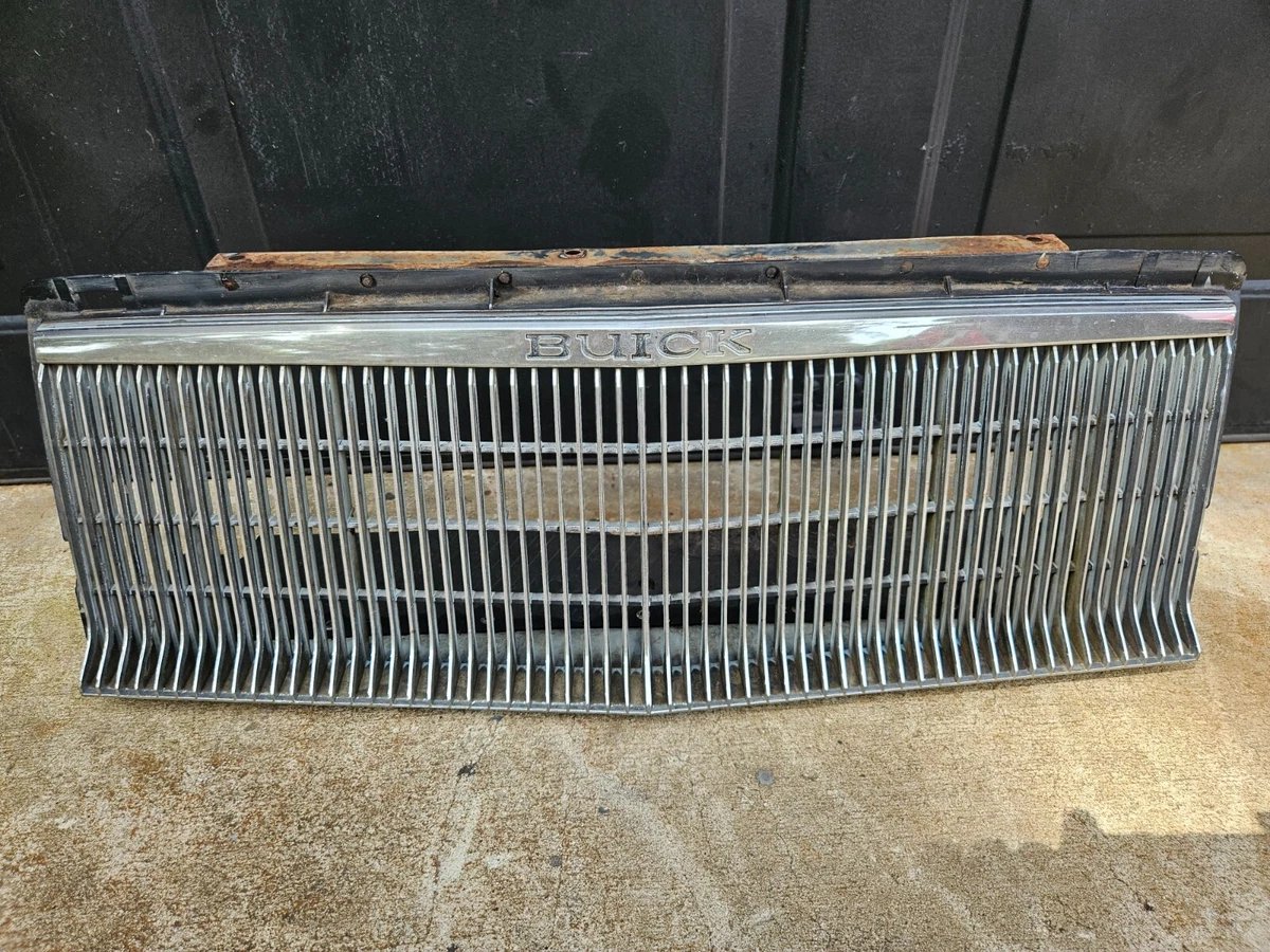 1984-1987 Buick Regal used chrome grille 1984-1987 Buick Regal used chrome grille