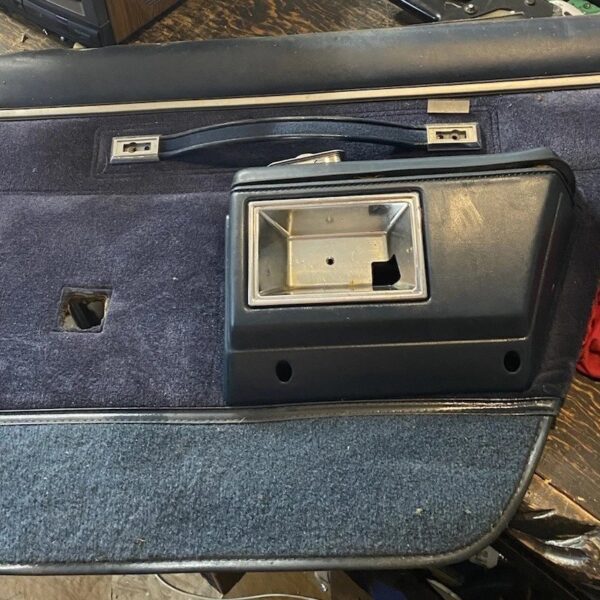 1977-1989 Caprice rear passenger side door panels navy blue