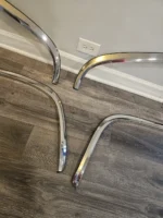 1988-1998 Chevy Suburban OBS chrome stainless steel fender wheel trim