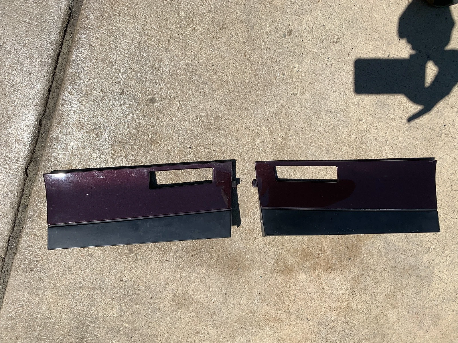 83-88 Monte Carlo SS left right fender extensions OEM