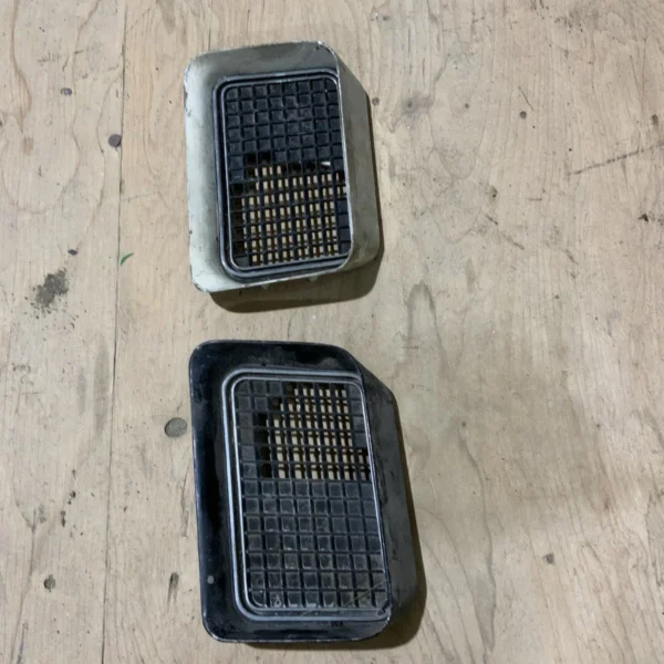 1970-72 Skylark GS GSX hood scoop louver insert bezels