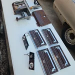 1990-1992 Cadillac Brougham radio bezel woodgrain dash Euro RWD