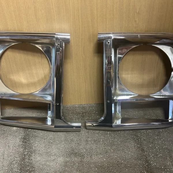1978-1982 Chevy GMC G Van headlight bezels chrome