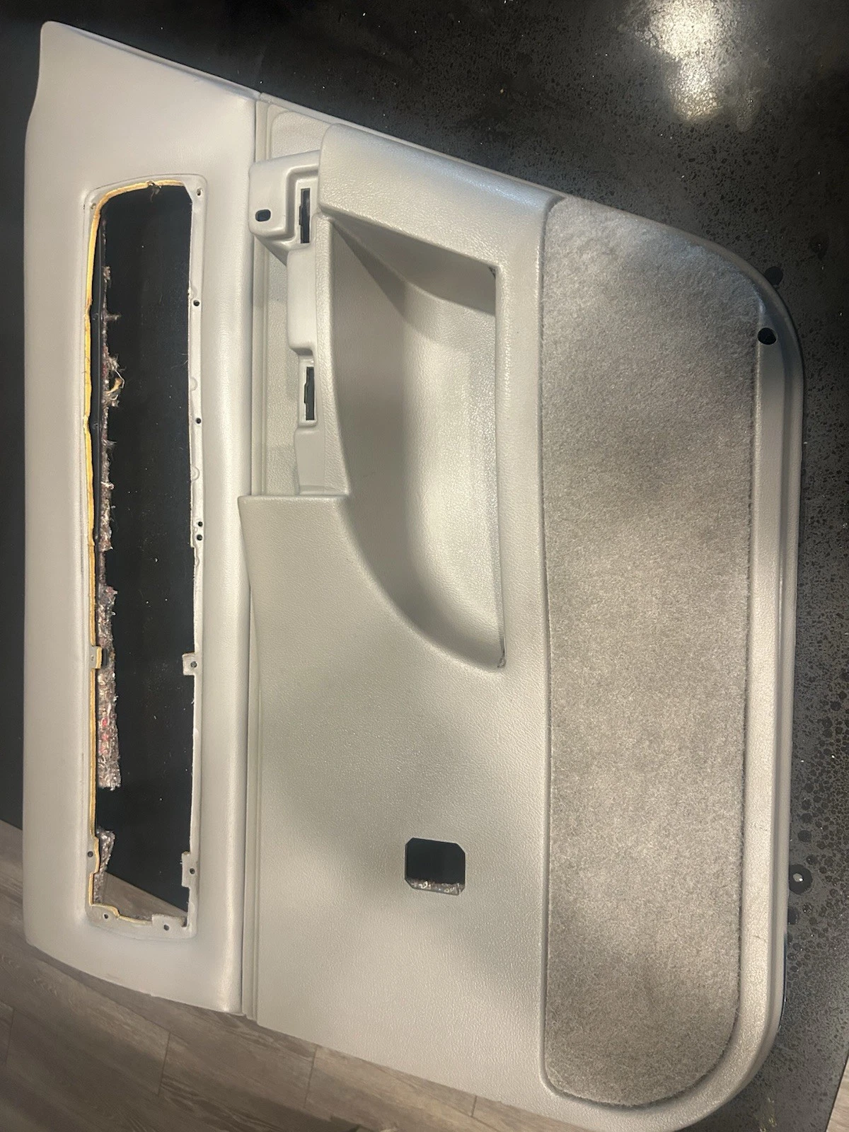 1994-1996 Impala SS RH rear gray door panel assembly