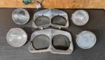 1970 Chevy Impala Bel Air Biscayne Caprice headlight bezels