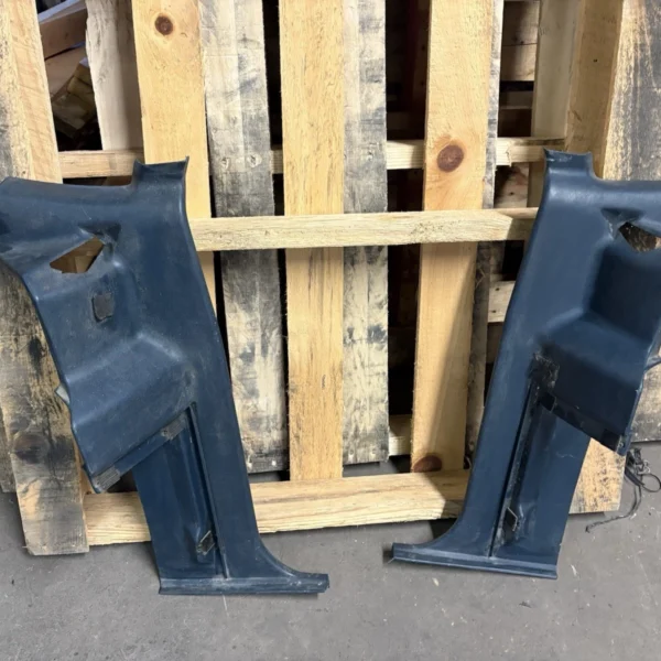 1978-1987 El Camino rear lower B pillar kick panel covers