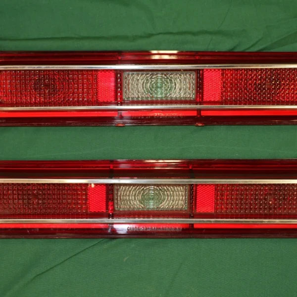 1967 LeMans Tempest tail light lenses NOS pair