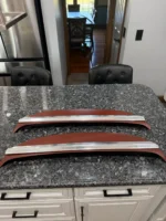 1967 Chevy Impala fender skirts with moldings