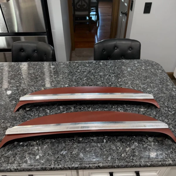 1967 Chevy Impala fender skirts with moldings