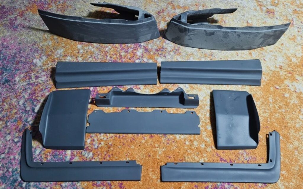 1980-1992 Cadillac DeVille Fleetwood Brougham 10 Piece Bumper Filler Set