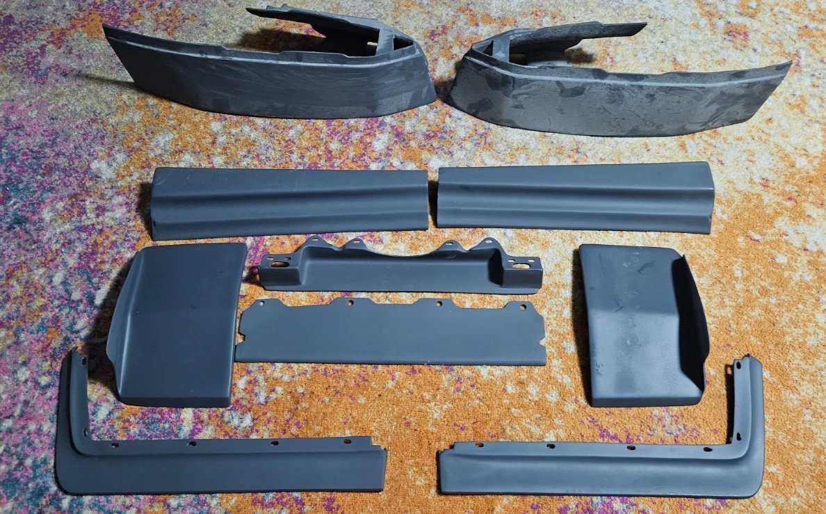 1980-1992 Cadillac DeVille Fleetwood Brougham 10 Piece Bumper Filler Set
