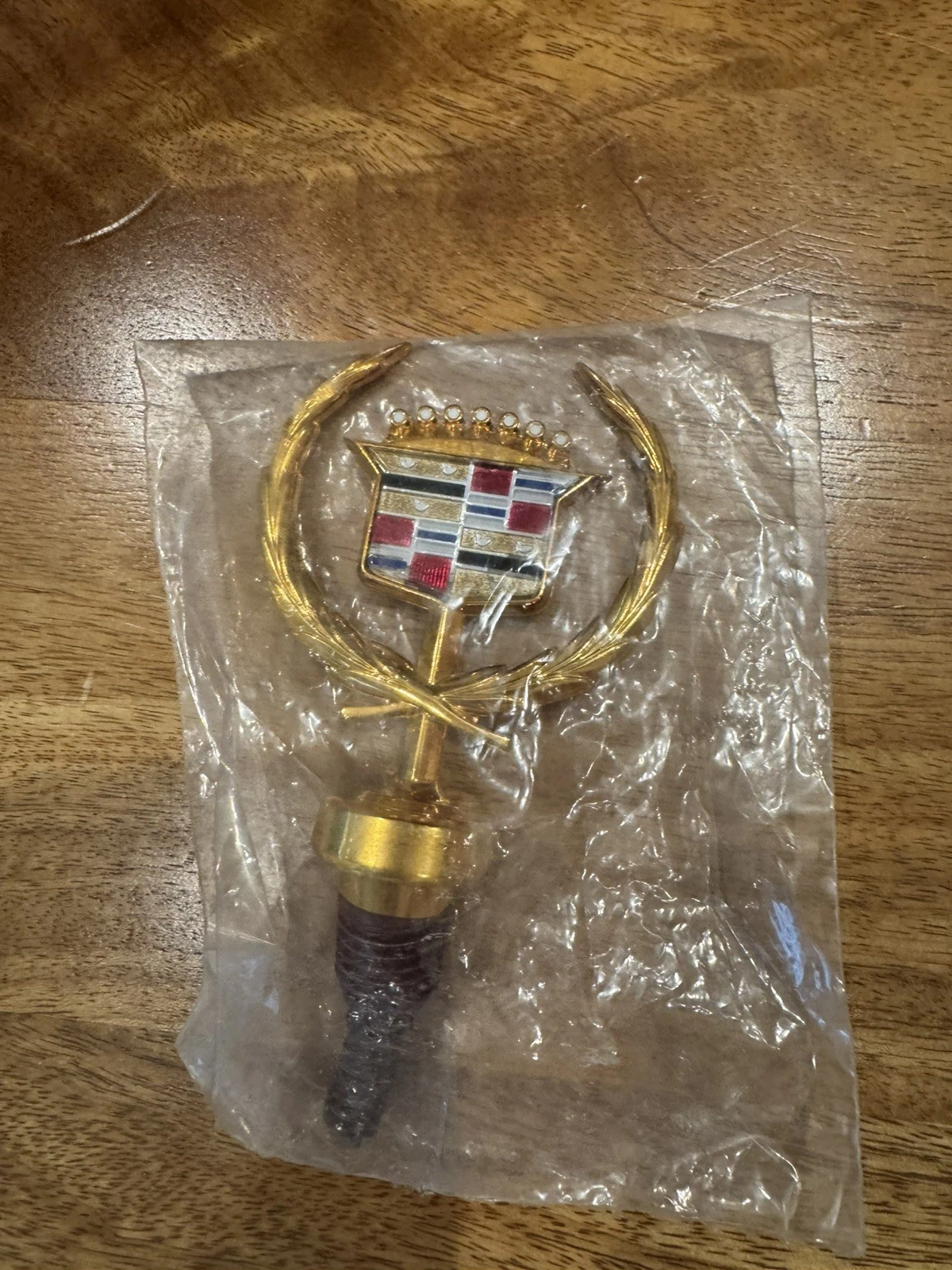 1980-1992 Cadillac Brougham DeVille Fleetwood gold hood ornament