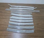 1980-1986 Fleetwood Brougham chrome roof pillar trim moldings