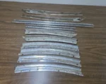 1980-1986 Fleetwood Brougham chrome roof pillar trim moldings