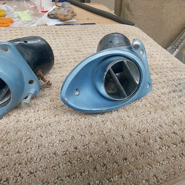 1964-1965 Chevelle AC vent ball housings
