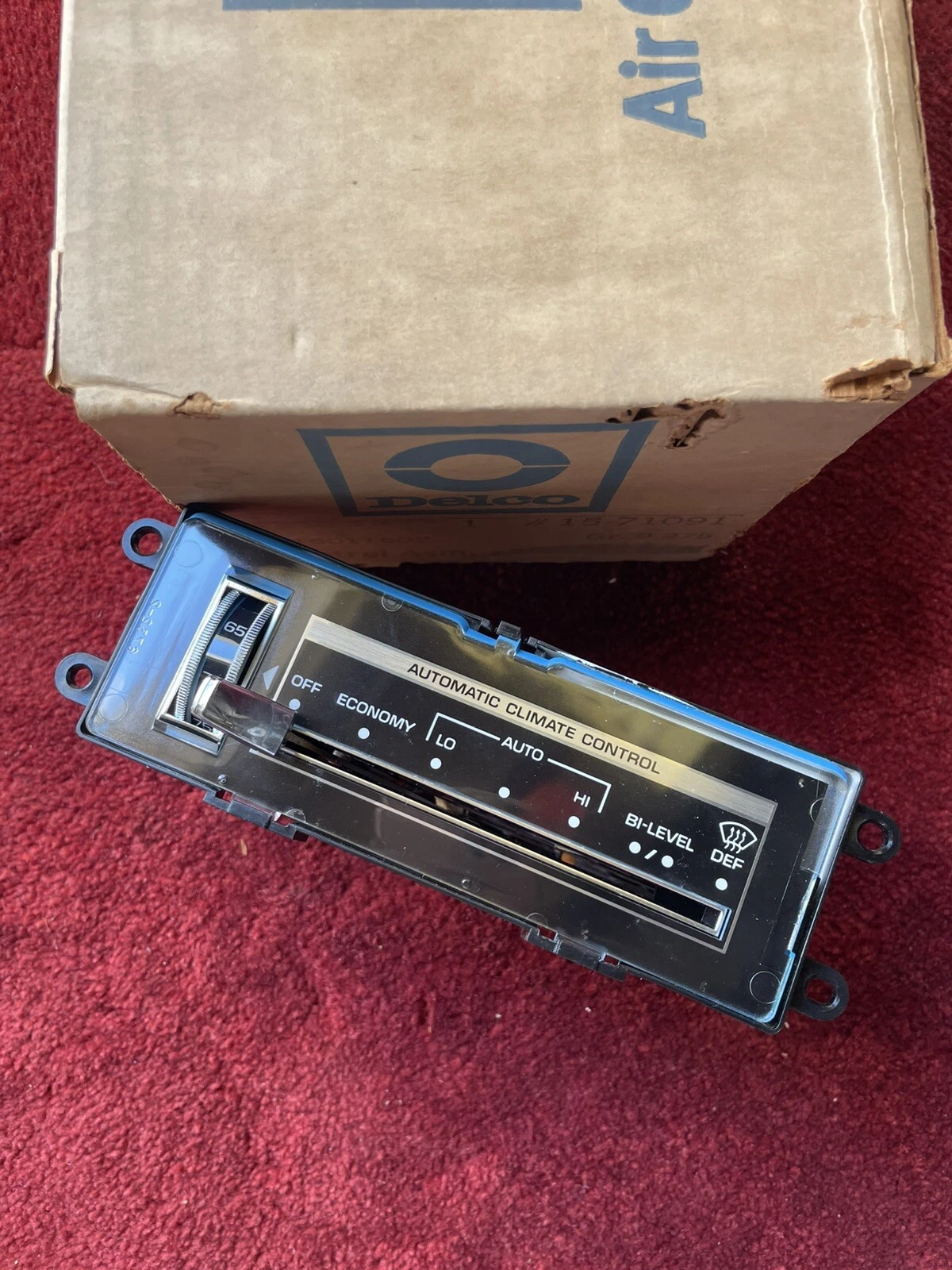 1978-1981 Grand Prix ATC A/C heater control NOS