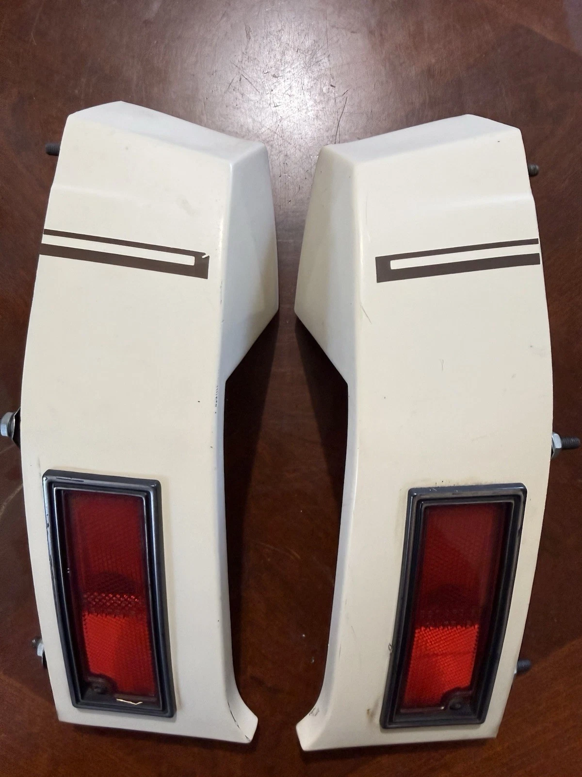 1980-1985 Chevy Caprice Impala Quarter Panel Extension Marker Light Housings