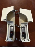1980-1985 Chevy Caprice Impala quarter panel extension marker light housings