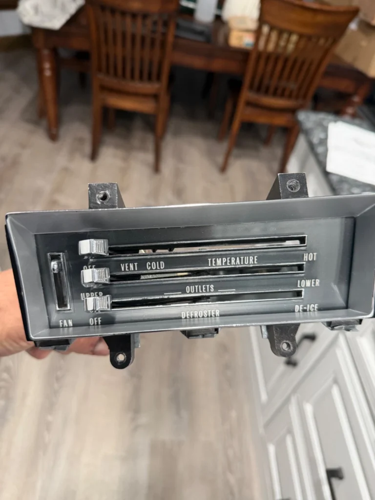 1967 Chevy Impala Caprice SS A/C Heater Unit Dash Controls
