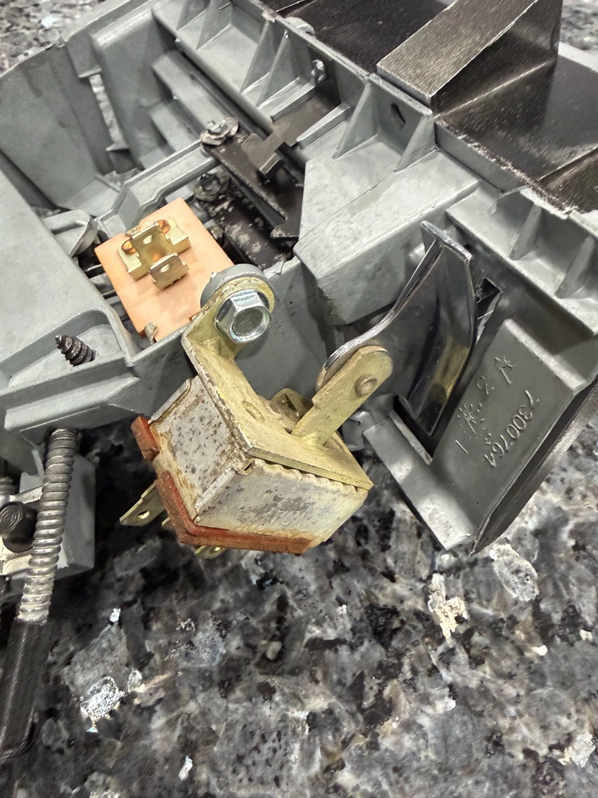 1967 Chevy Impala Caprice SS A/C heater unit dash controls