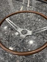 1967-1968 Corvette Impala Camaro GM OEM Simulated Wood Steering Wheel